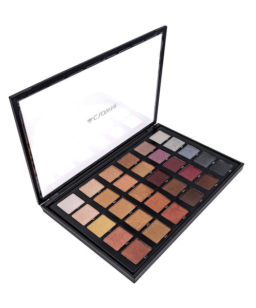 Neutral Shimmer eyeshadow palette Crownbrush