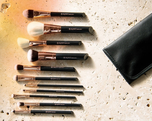 900 Rose Gold Vegan Makeup Brush Set