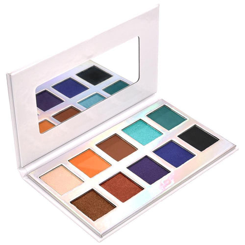 10 Colour OMG Eyeshadow Palette - Crownbrush