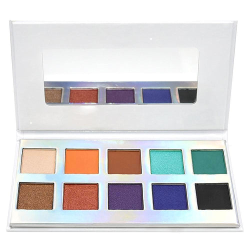 10 Colour OMG Eyeshadow Palette - Crownbrush