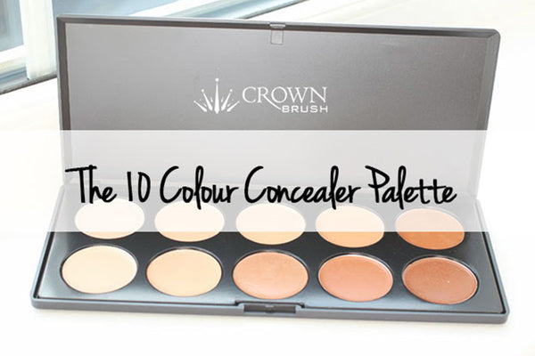 10 Colour Concealer Palette Review & Swatches