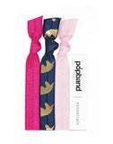 Popband Kindest Hairbands - Pink Unicorn - 3 Pack