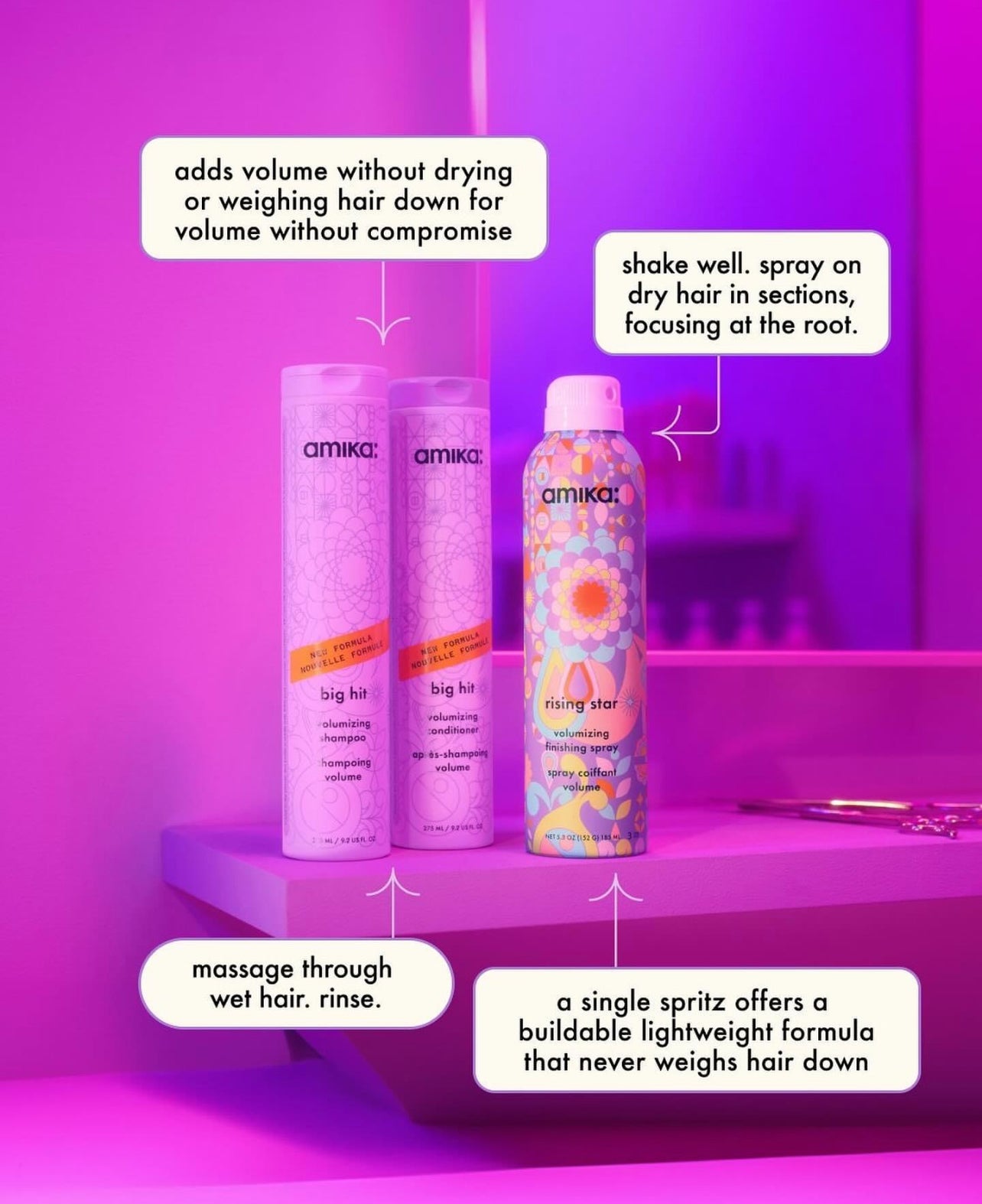 NEW Rising Star Volumising Finishing Spray