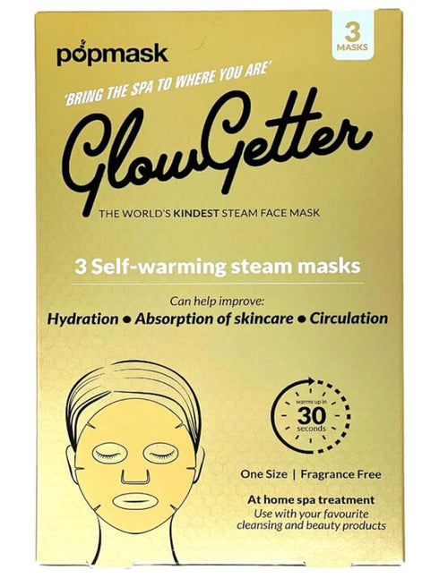 Glow Getter Steam Mask - 3 in Each Box