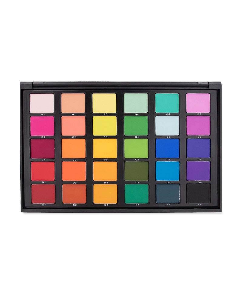 30 Matte Colour Eyeshadow Palette - Crownbrush