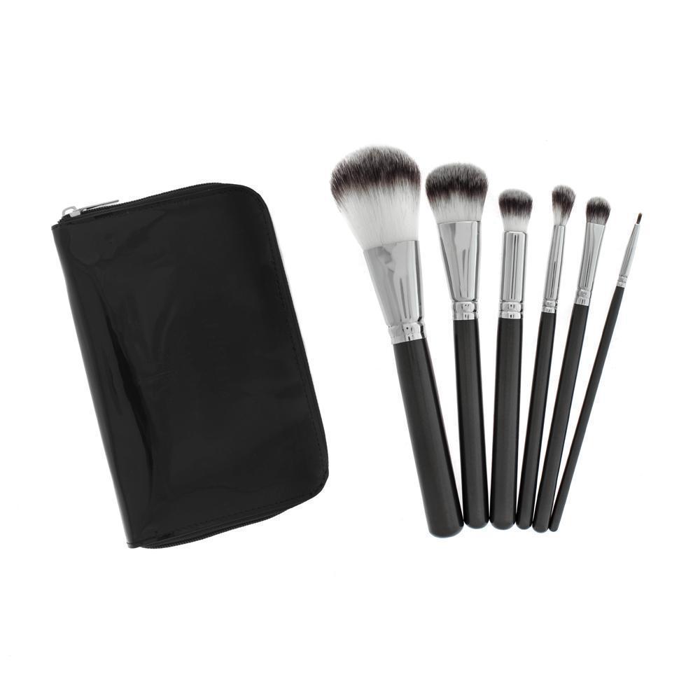 613 7pc HD Makeup Brush Set - Crownbrush