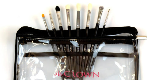 911 Crown Pro Luxury Makeup Brush Set