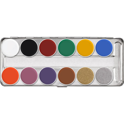 Supra Palette 12 Colors – SN - Crownbrush